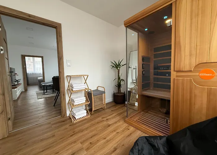 Apartman S Balkonem, Klimatizaci A Infrasaunou
