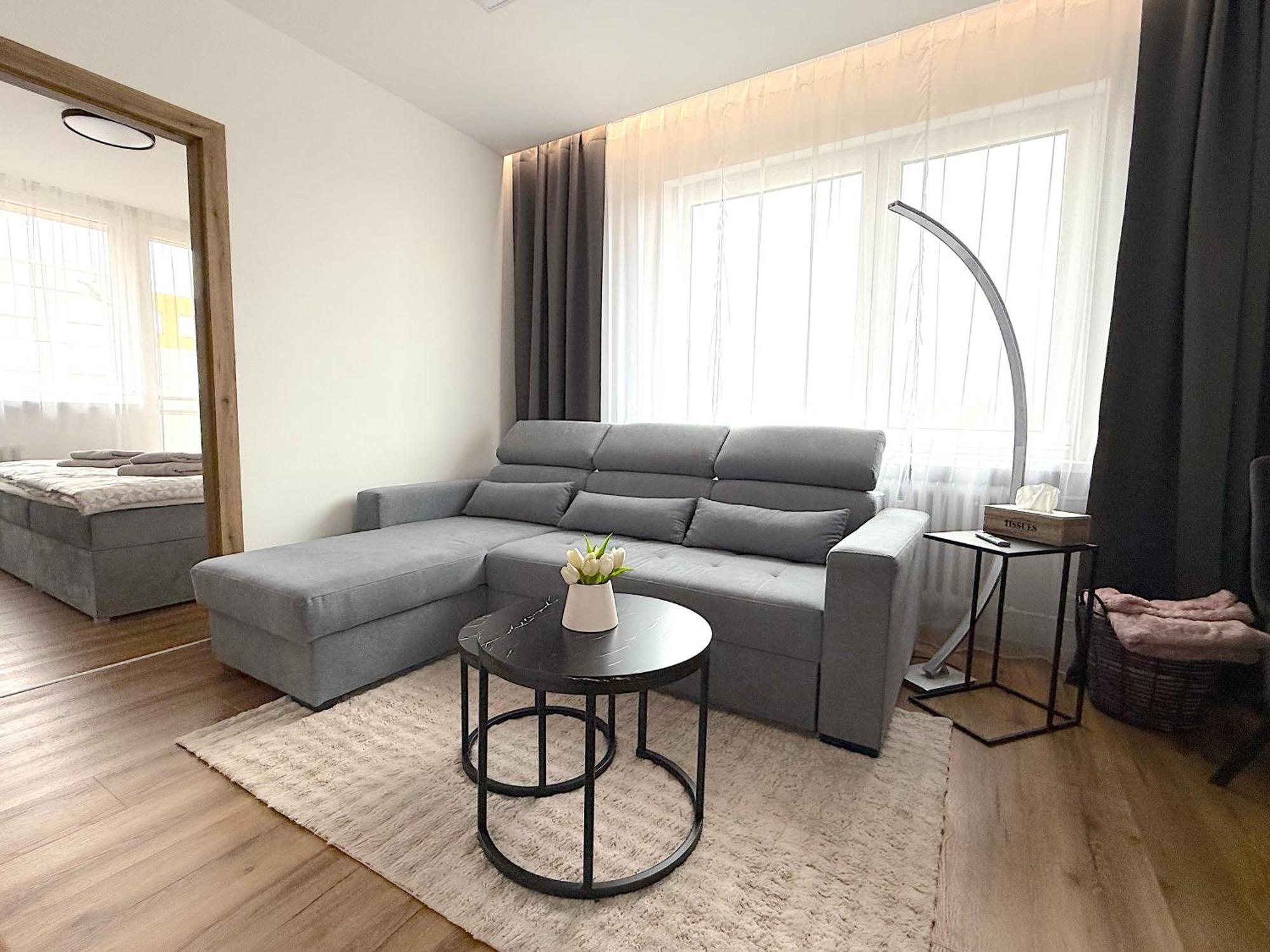 S Balkonem, Klimatizaci A Infrasaunou Apartament