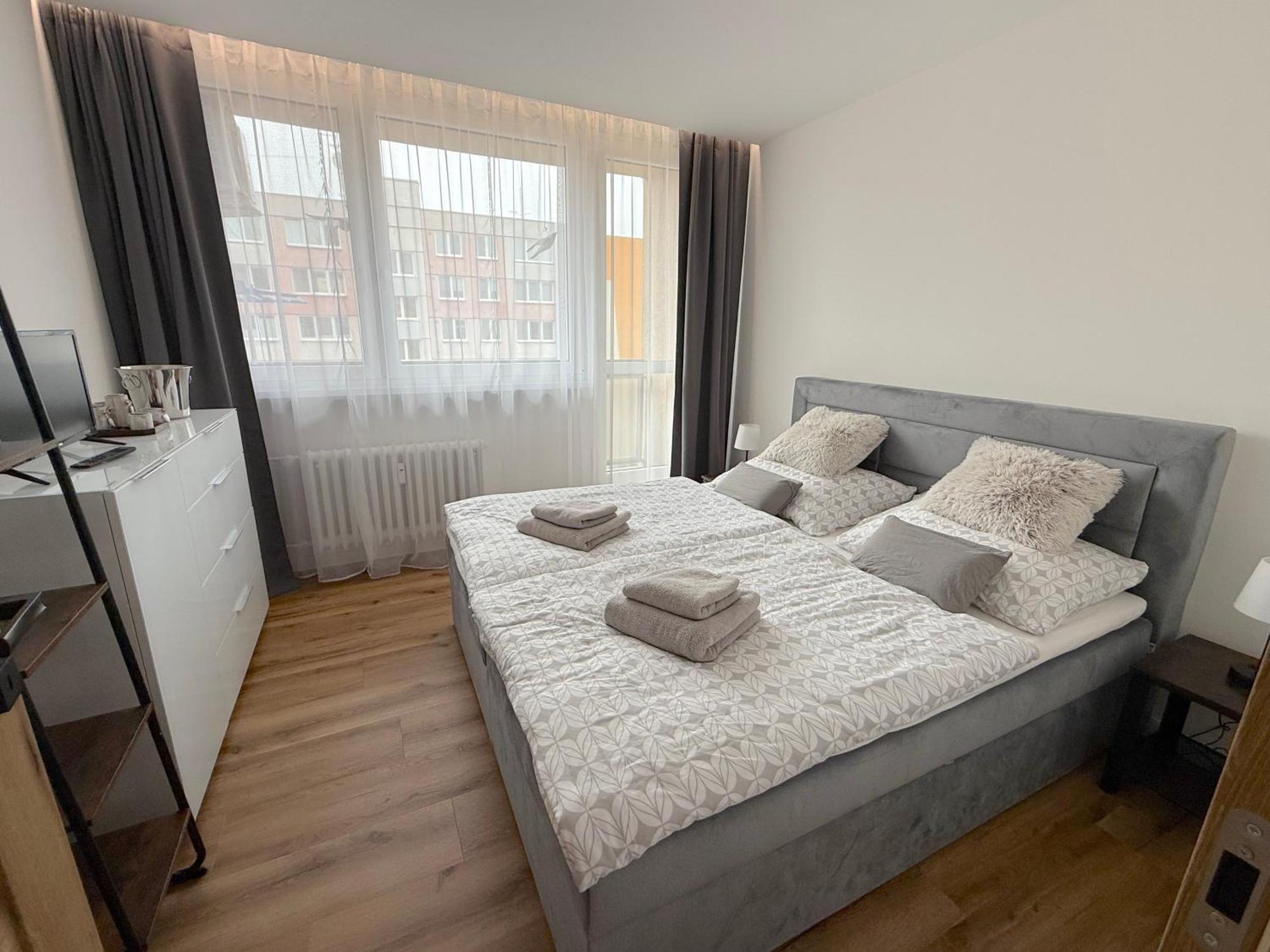Apartament S Balkonem, Klimatizaci A Infrasaunou
